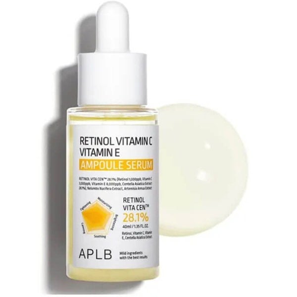 APLB Retinol Vitamin C Vitamin E Ampoule Serum 40ml