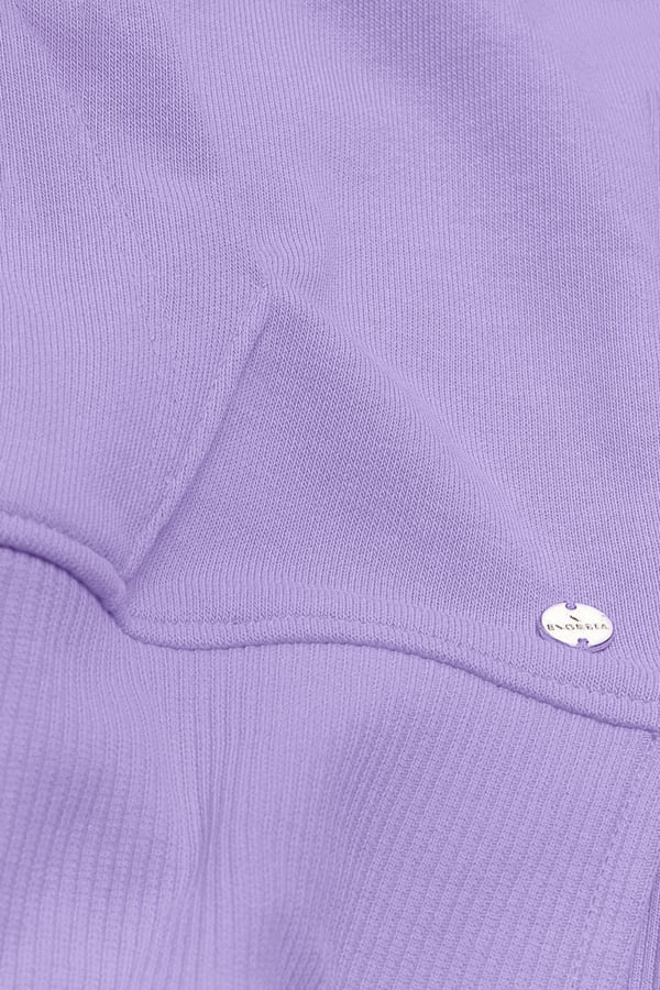 ENORSIA Sleeveless Raw Edge Hoodie