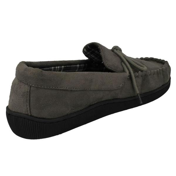 Rosebank Mens Rosebank Moccasin Slippers Ken-Mocc
