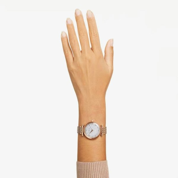 Swarovski Ladies Crystalline Rose Gold Watch 5656911