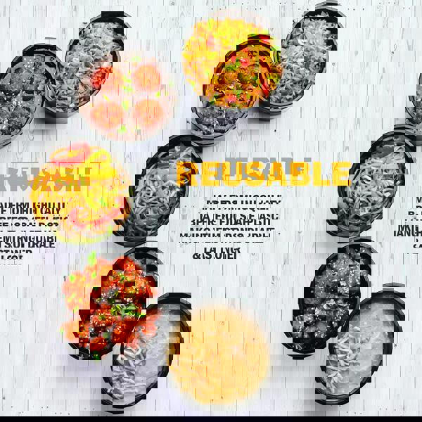 ECONX 32oz Round Meal Prep Food Containers With Lid Reusable BPA Free Food Storage Box