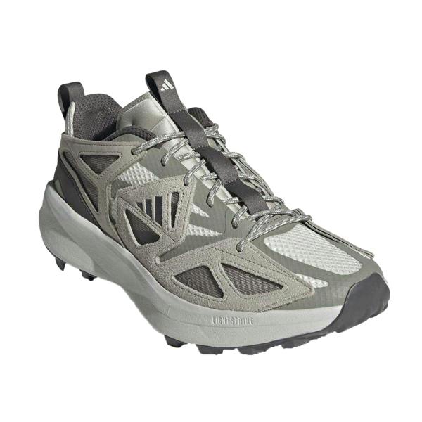 Adidas Mens Kantai Trail Leather Shoes - Charcoal/White - 