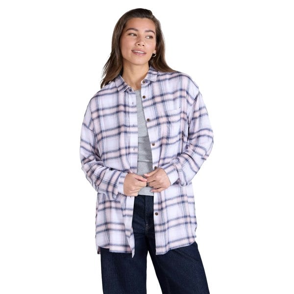 Animal Womens Masie Supersoft Relaxed Fit Shirt - Dark Purple