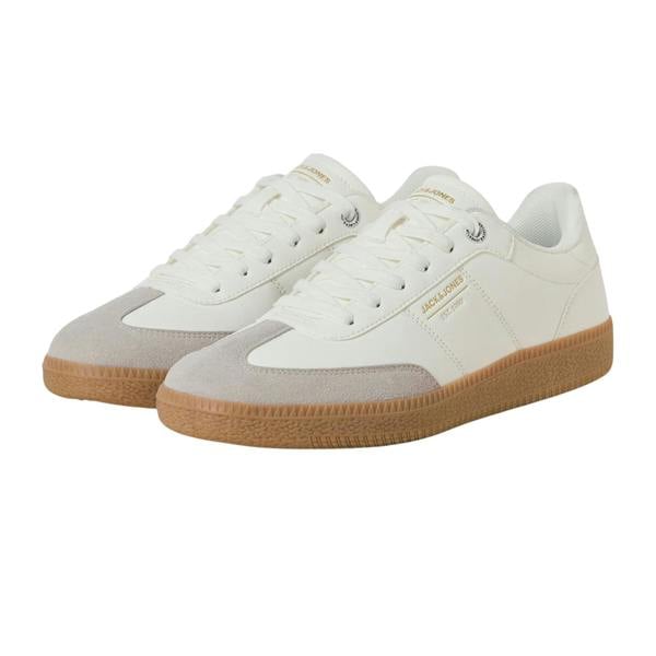 Jack And Jones Mens PU Trainers - White - 