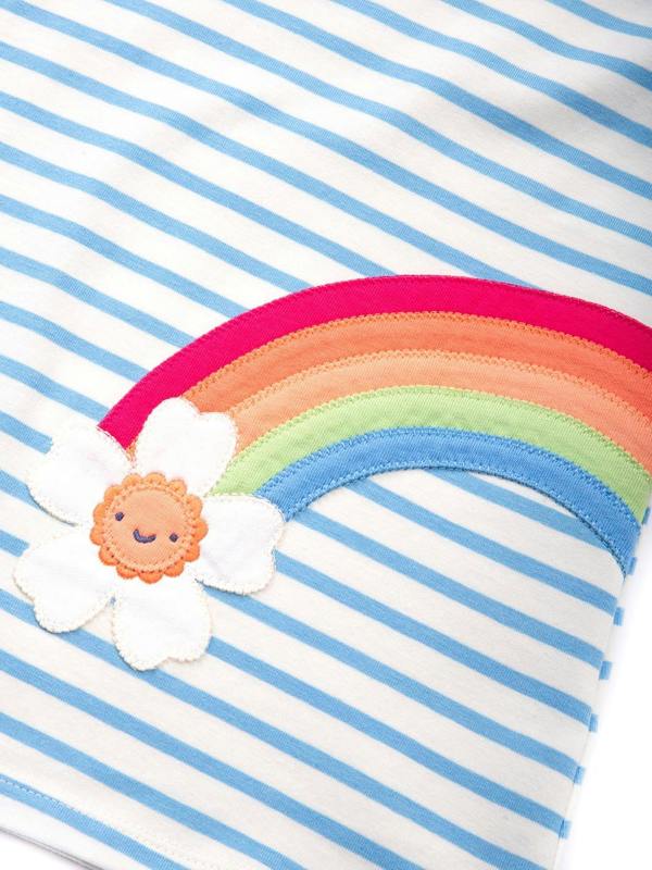 Kite Girls Organic Rainbow Flower Dress