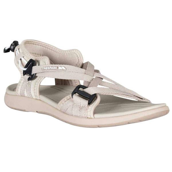 Trespass Womens/Ladies Nessa Fisherman Flatform Sandals - Taupe - 