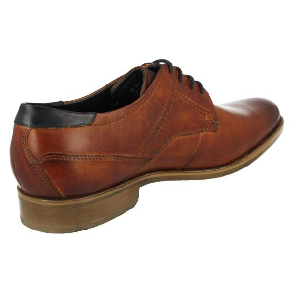 Bugatti Mens Bugatti Smart Lace Up Shoes 312-16302