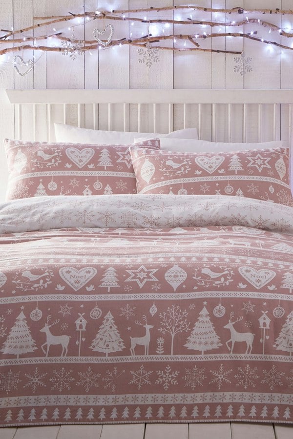 Portfolio Home Scandi Brushed Cotton Duvet Cover Set