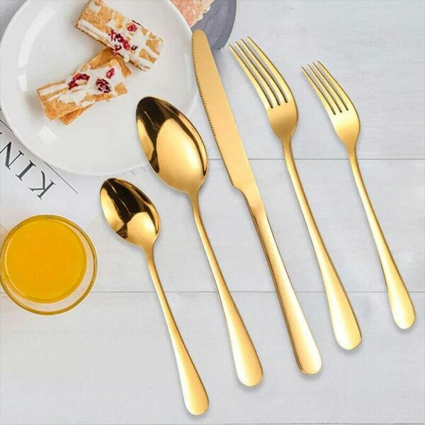 Havendro 30X Cutlery Dinner Set Stainless Steel High Grade Tableware Fork Tea Spoons Tool