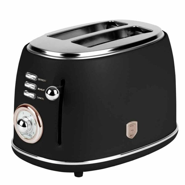 Berlinger Haus BH-9517 Toaster | Black & Rose Gold
