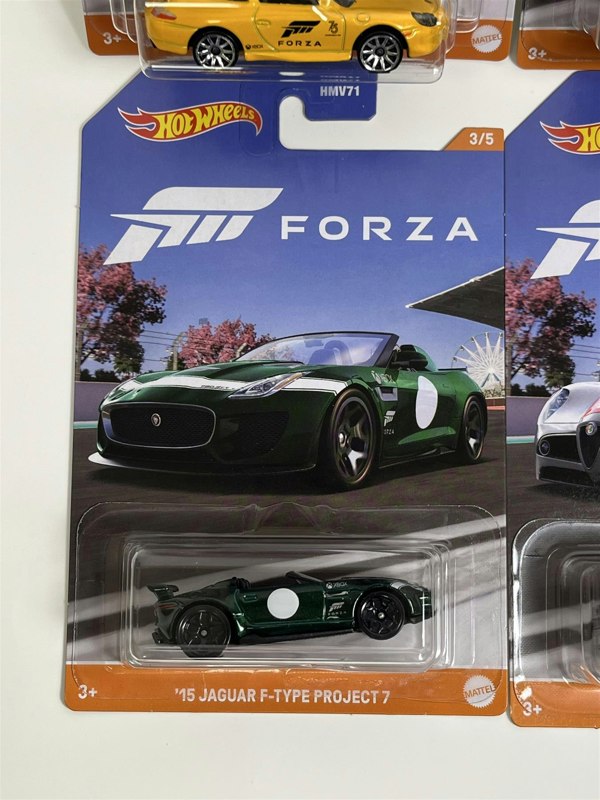 Hot Wheels Forza Set of 4 Cars 1:64 Scale Hot Wheels HMV71 978D