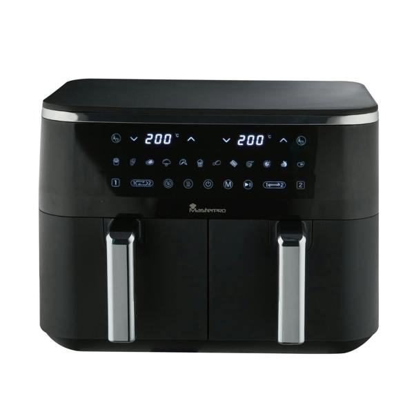 MasterPro Bergner MasterPRO Digital 9L 3100 W Dual Air Fryer Black