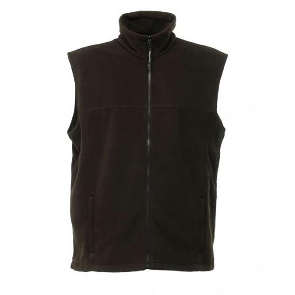 Regatta Haber II Full-Zip Bodywarmer Fleece Anti-Pill Jacket (250 GSM) - Black - 