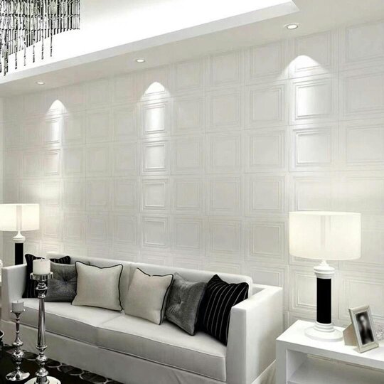 Havendro 11PCS 3D Tiles Ceiling Wall Stickers Self-Adhesive Waterproof Thick Wall Panels