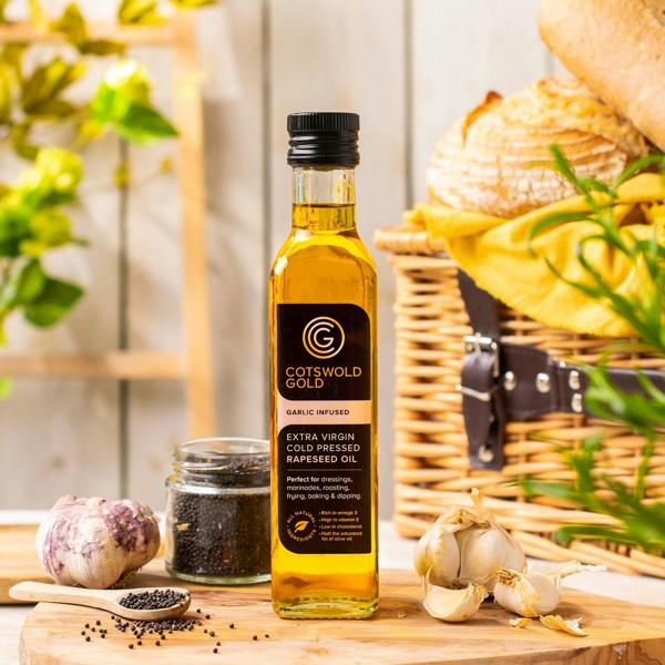 Cotswold Gold Rapeseed Oil Infusions - Garlic