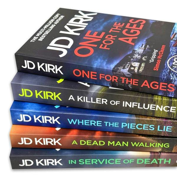 DCI Logan Crime Thrillers Books 16-20 Collection Set by JD Kirk