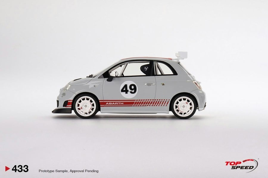 TSM Fiat 500 Abarth Assetto Corse Presentation #49 1:18 Scale TSM TS0433