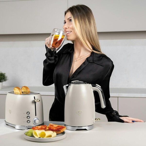 Berlinger Haus Electric Kettle Cream Gold FTV0114 Fashion