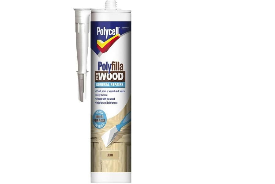 Polycell Polyfilla For General Wood Repairs Light Cartridge 480gm