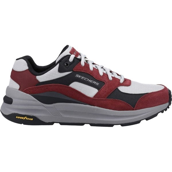 Skechers Global Jogger Men's Trainers in Burgundy