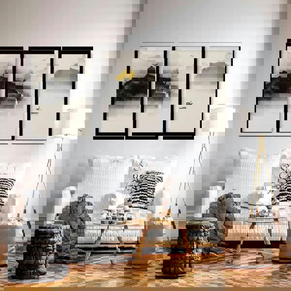 Japanese wall hanging | set of 3 wall art prints