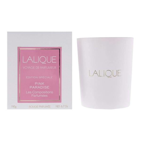 Lalique Pink Paradise Scented Candle 190g