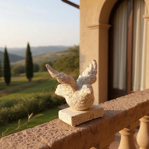 13CM RESIN BIRD