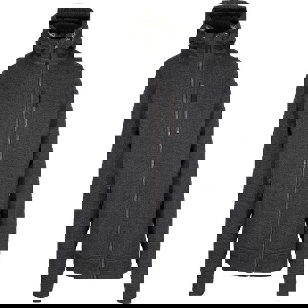 Trespass Mens Truther Marl Jacket - Black Marl