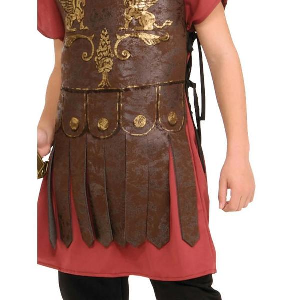 Bristol Novelty Boys Gladiator Costume - Brown/Red - 