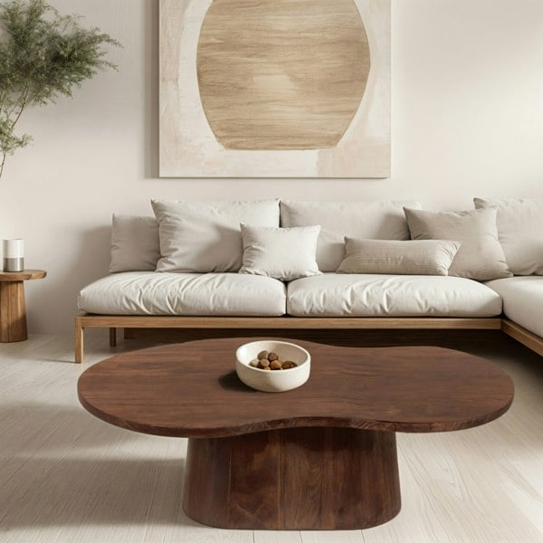 IH Design Nolan Solid Wood Coffee Table