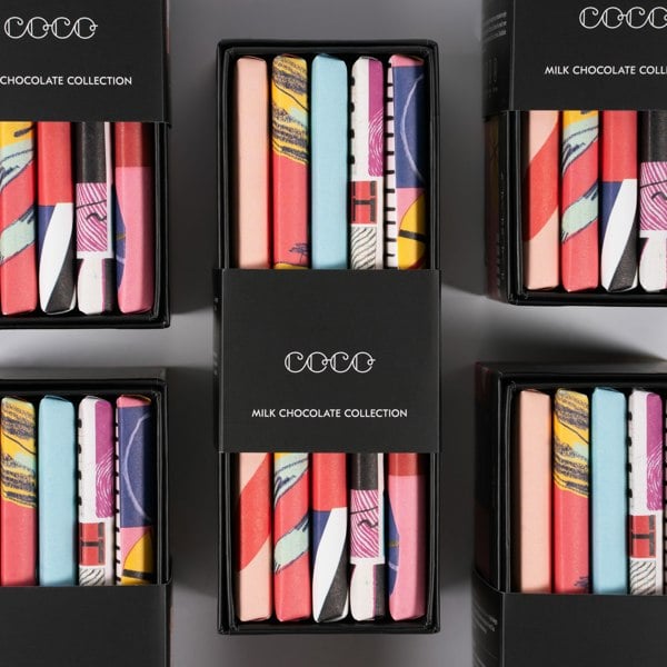 COCO 5 Bar Collection | Milk