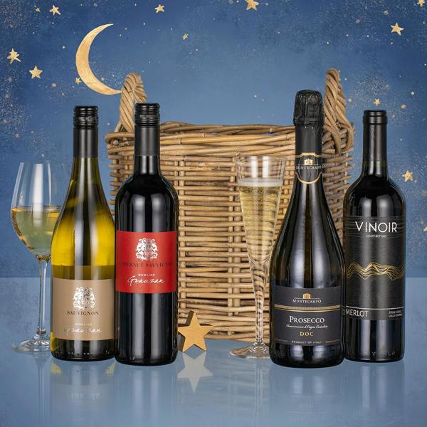 Four Wines in a Basket