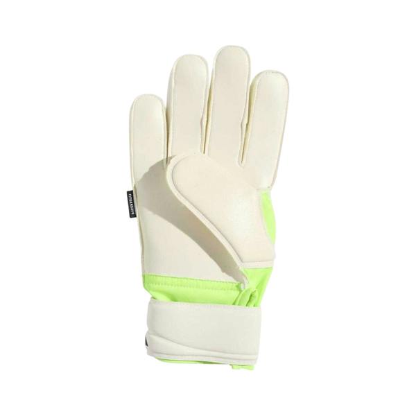 Adidas Childrens/Kids Predator Match Fingersave Football Goalkeeper Gloves - Lemon/Black - 