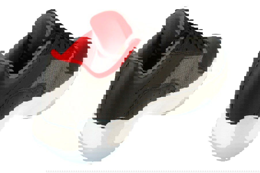 Nike Air Jordan 11 Cmft Low GS Basketball Trainers Cz0907  006 - Black University Red White 006 - Photo 2