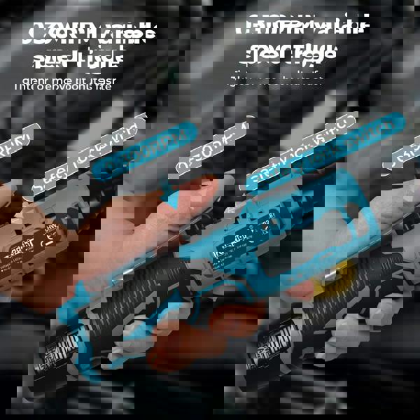 Traderight Electric Cordless Right Ratchet 3/8" 90 Angle Wrench Power 2 Battery