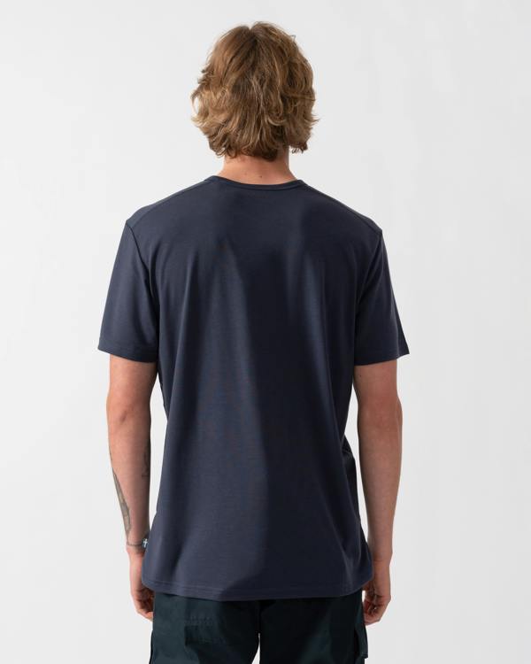 Fjallraven High Coast Short Sleeve Mens Top - Navy 560