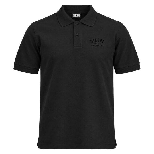 Diesel T-Smith 260105 Off Black Men's Polo Shirt