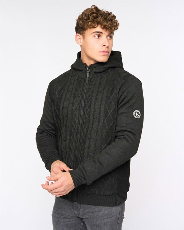 Bewley & Ritch Tonbridge Cardigan - Black