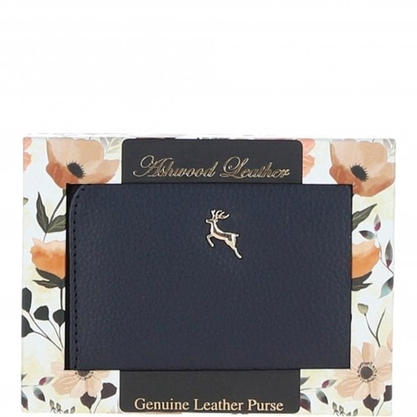 Ashwood "Mini X" RFID Protected Leather Purse: S5