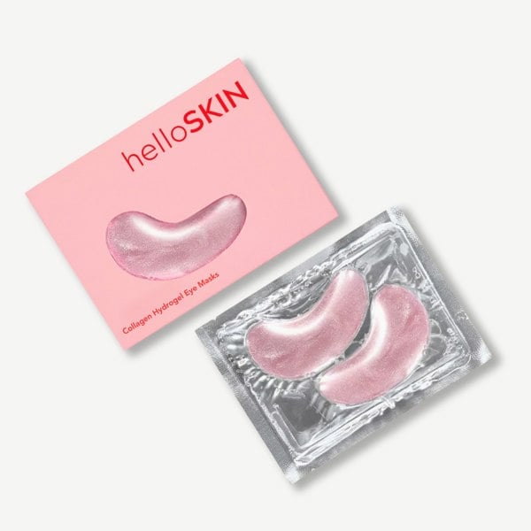 helloSKIN De-puffing Collagen Infused Eye Masks Pack of 5