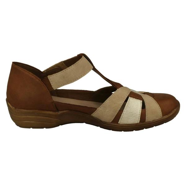 Remonte Ladies Remonte Cut Out Detailed Wide Fitting Summer Shoes R7601