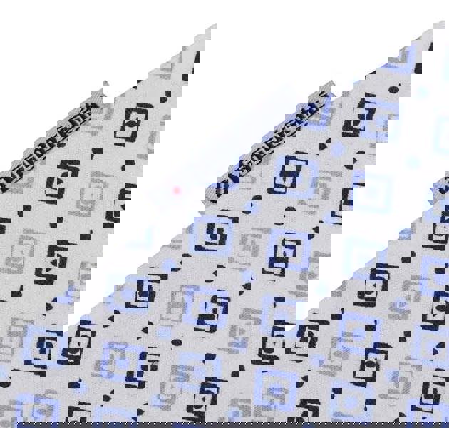 Lambretta All Over Geometric Mens Smart Classic Retro Polo Shirt