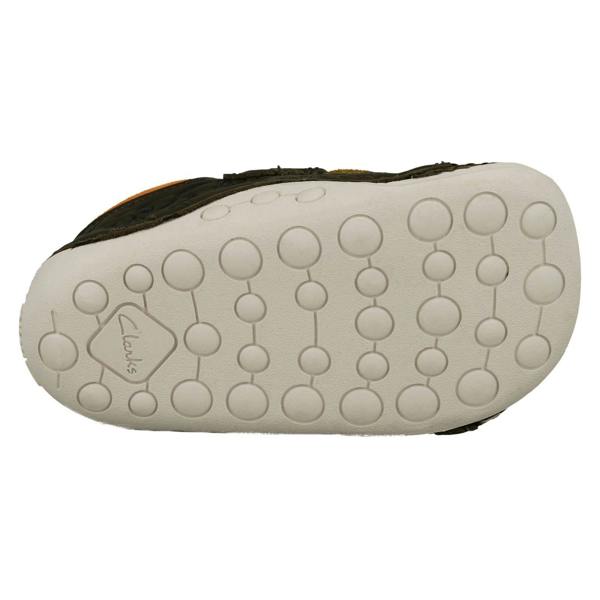 Clarks Boys Clarks Embossed Dinosaur Detailed Cruiser Shoes Tiny Rex T