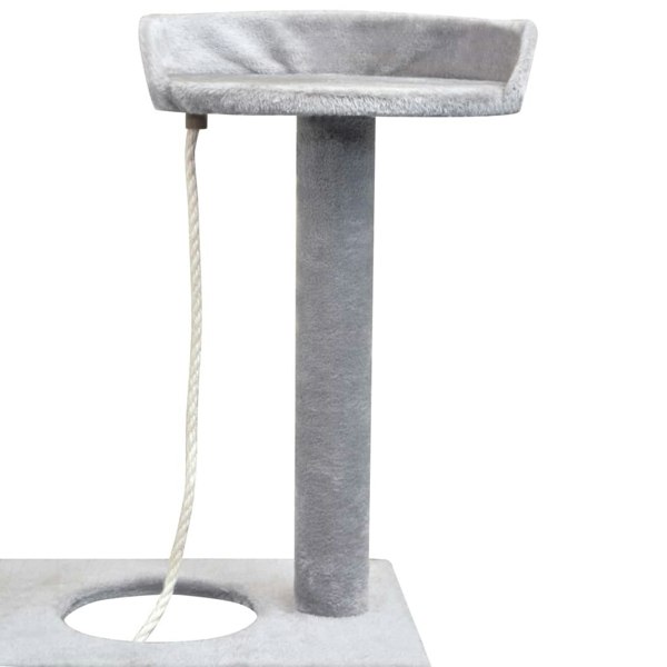 Berkfield Cat Tree with Sisal Scratching Posts 150 cm Grey