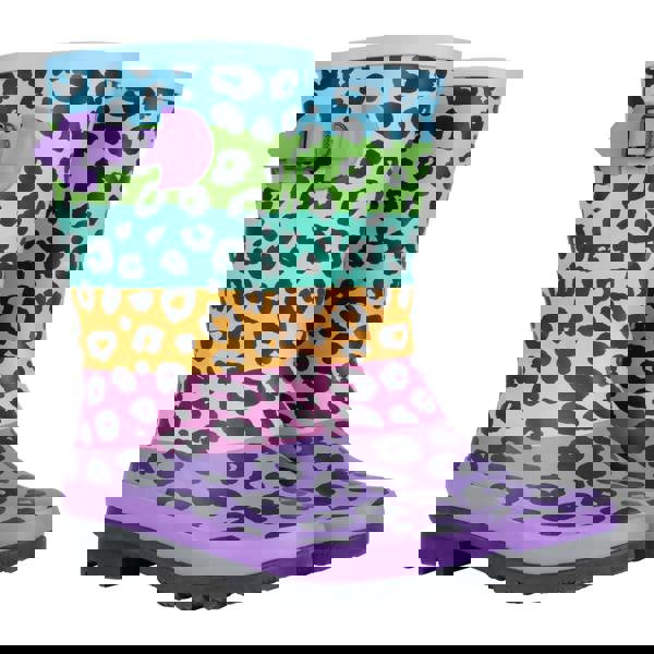 Mountain Warehouse Childrens/Kids Rubber Mid Calf Wellington Boots - Bright Blue