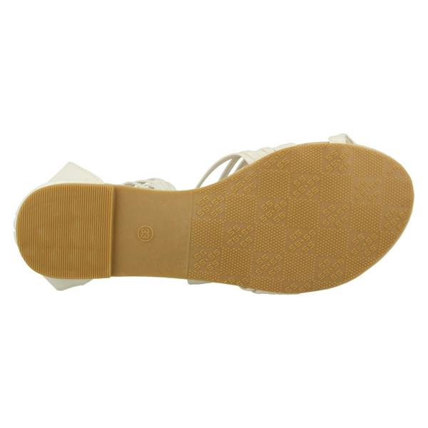 Girls Rojo Vivo Flat Strappy Toeloop Sandal