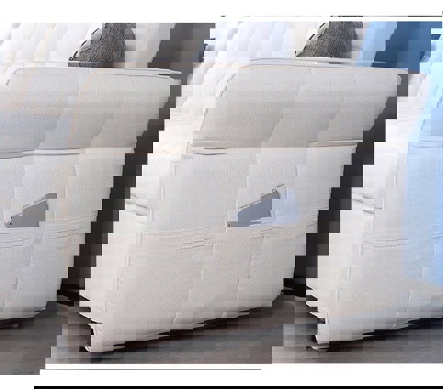 SB162 Three Seater Corner Sofa Bed, White-Weilai Concept-Weilai Concept