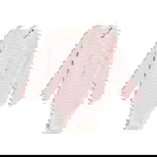 Mini Cuddles Baby Girl 6pc Essentials Gift Set, Multicolour