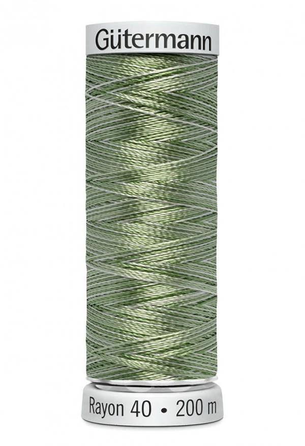 Gutermann No 40 Sulky Rayon Embroidery Thread 200m Rayon Thread Suitable For Embroidery