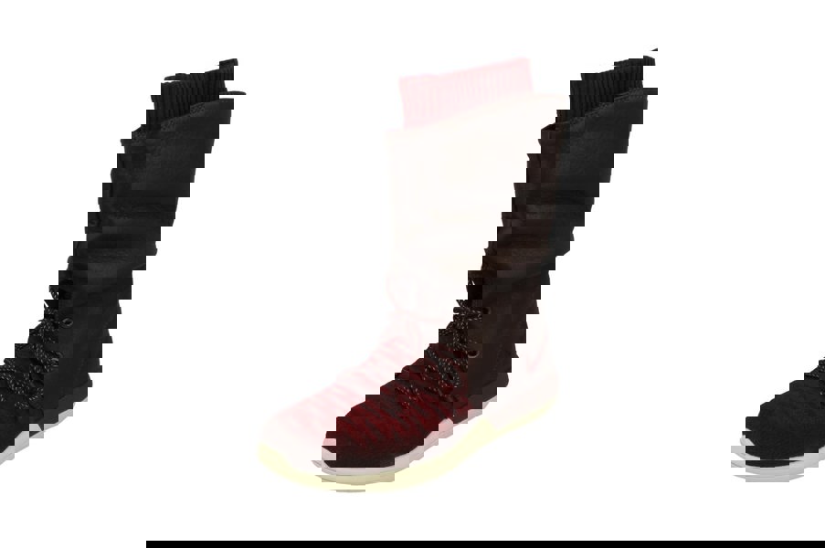 Nike Womens Roshe Two Hi Flyknit Trainers 861708 Sneakers Boots  600 - Deep Burgundy 600 - Photo 0